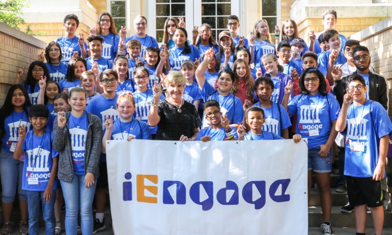 iEngage campers with Fort Worth Mayor Betsy Price