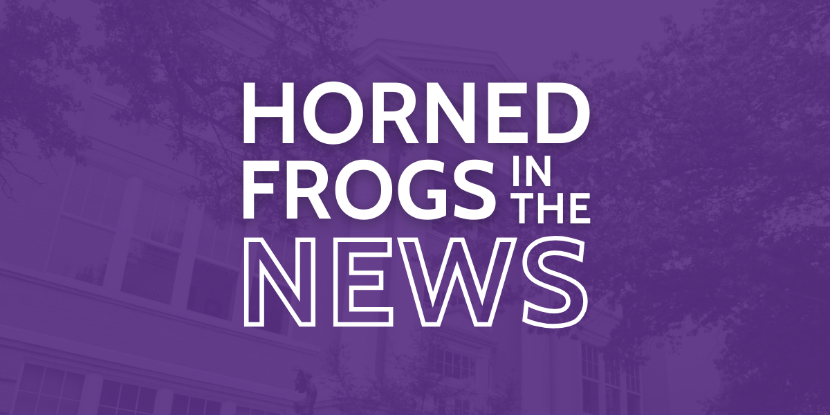 horned frogs in the news